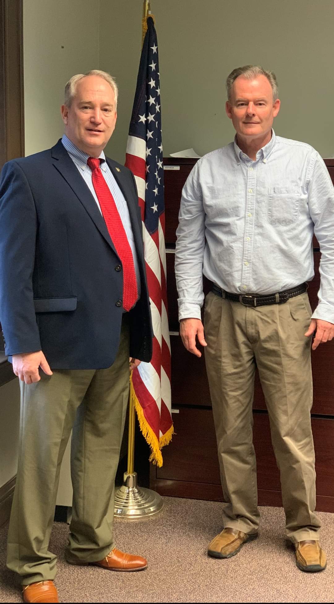 Ohio Auditor of State Keith Faber and Geauga County Auditor Charles Walder