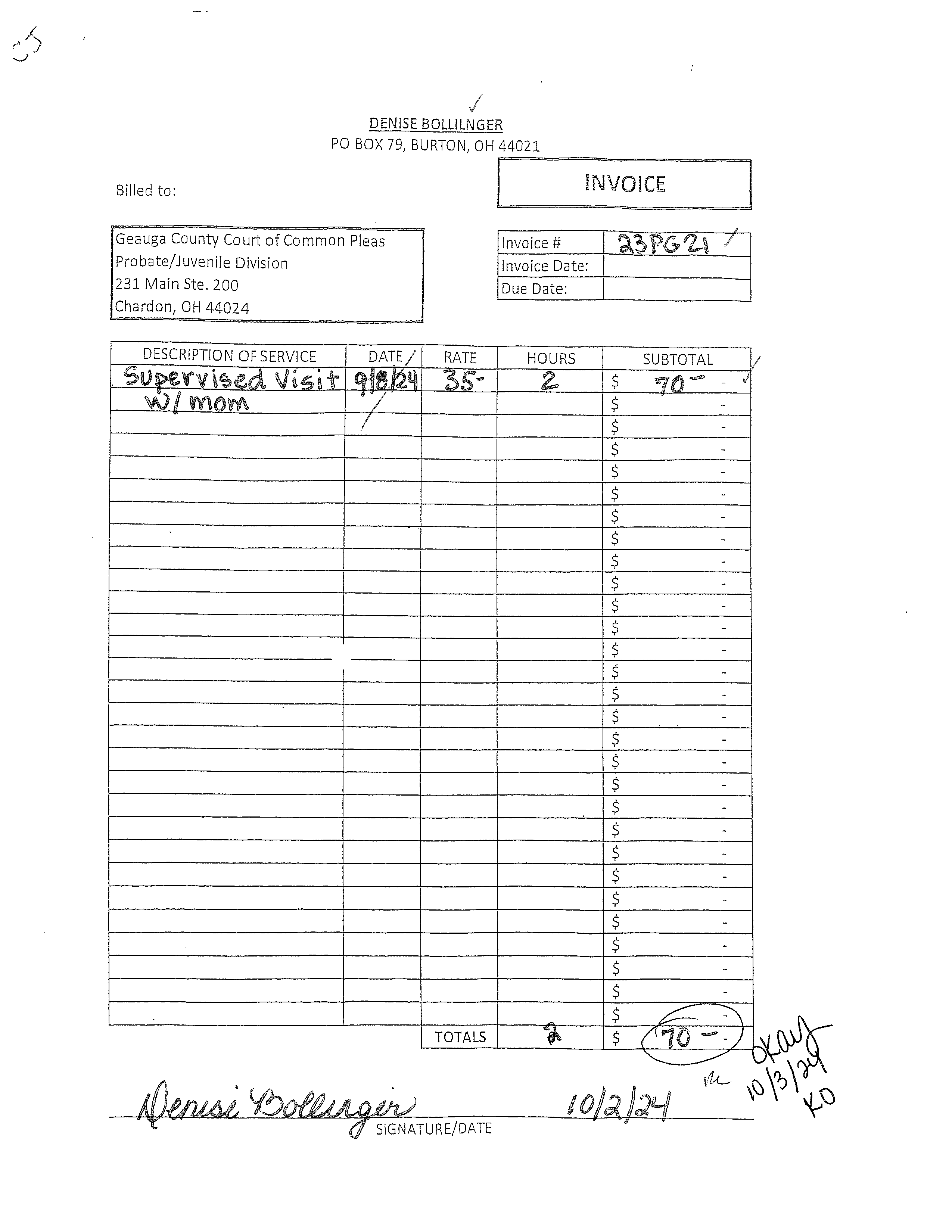 Invoice