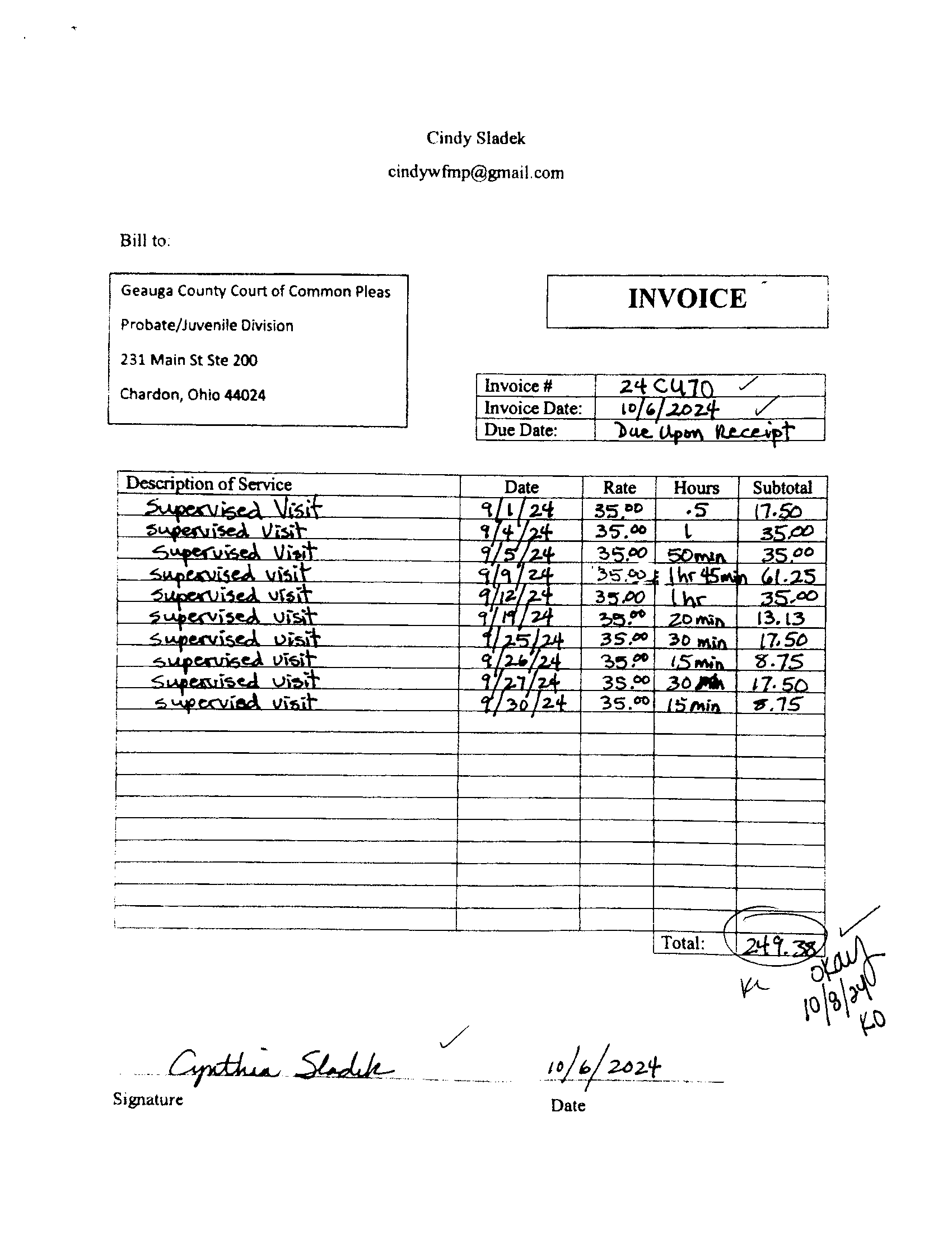 Invoice