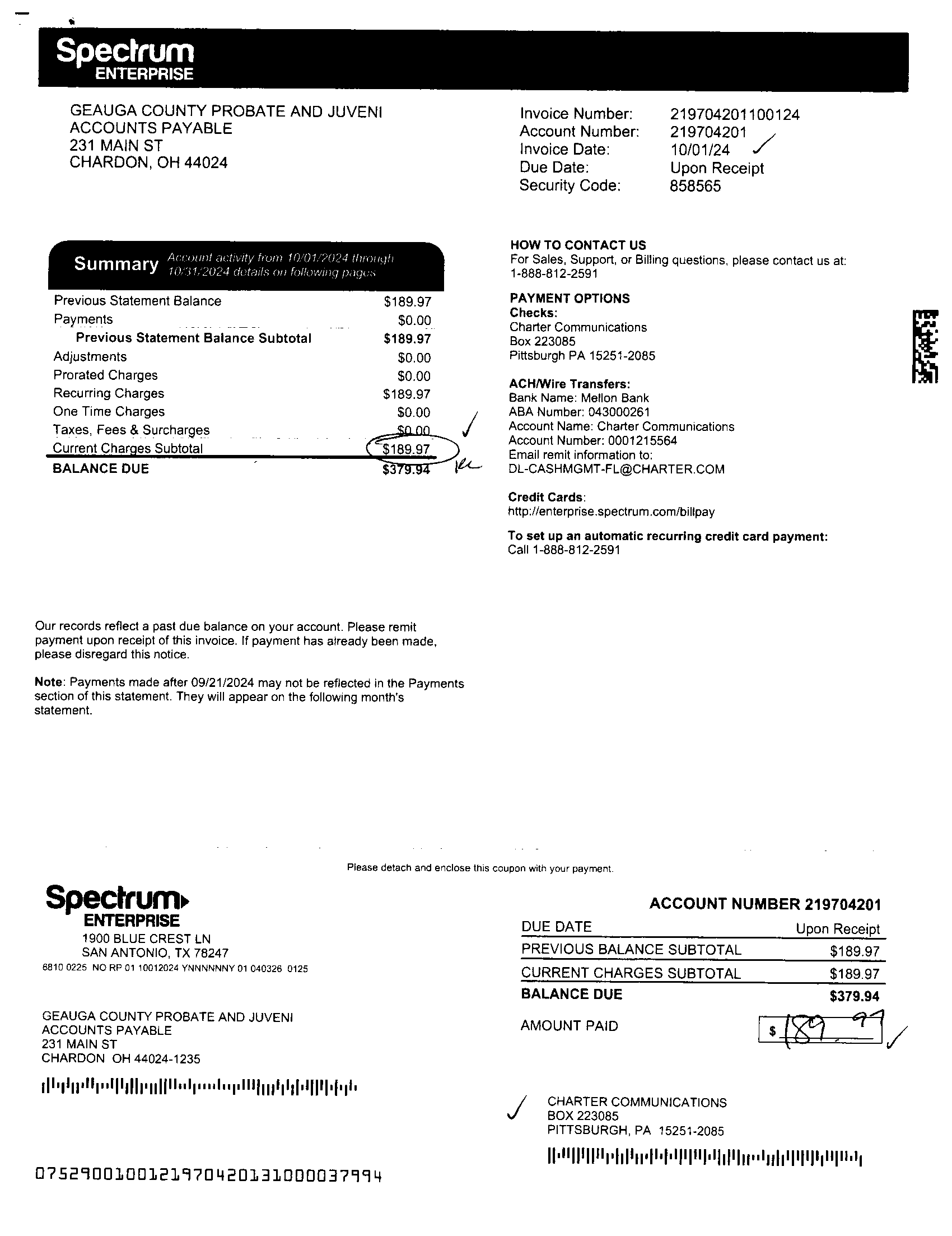 Invoice