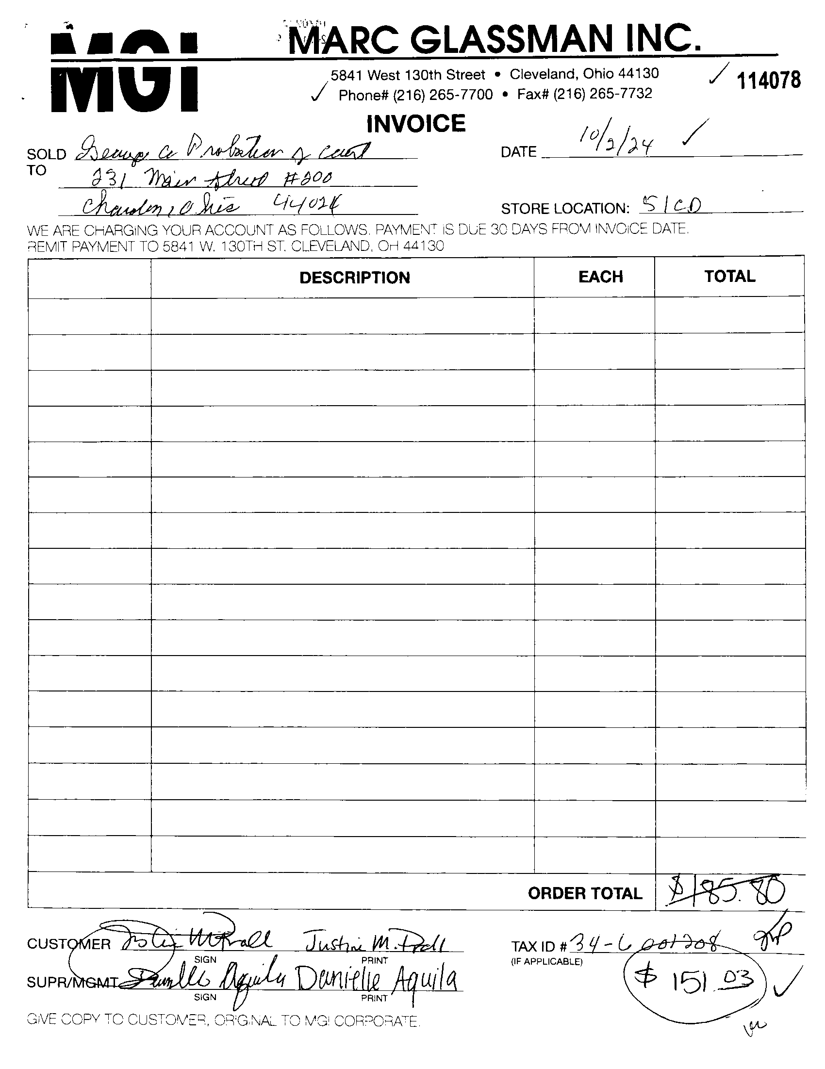 Invoice