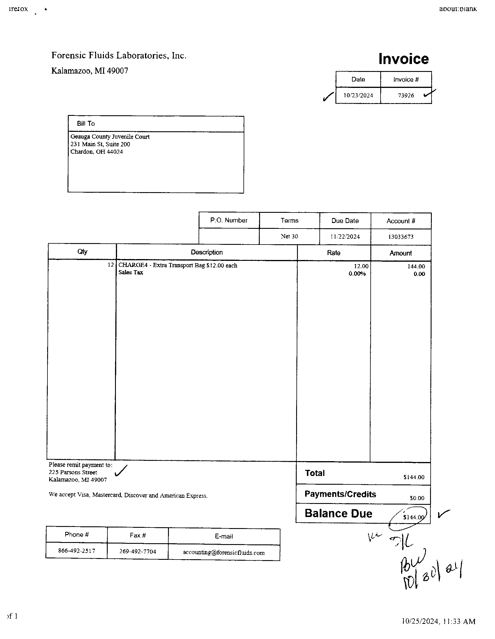 Invoice