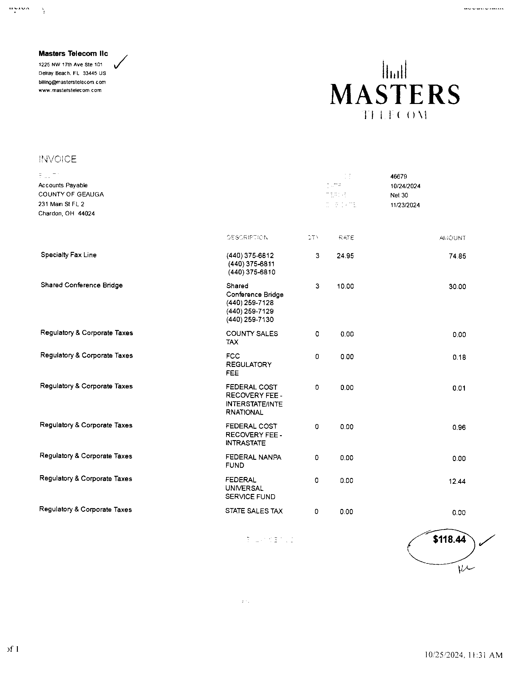 Invoice