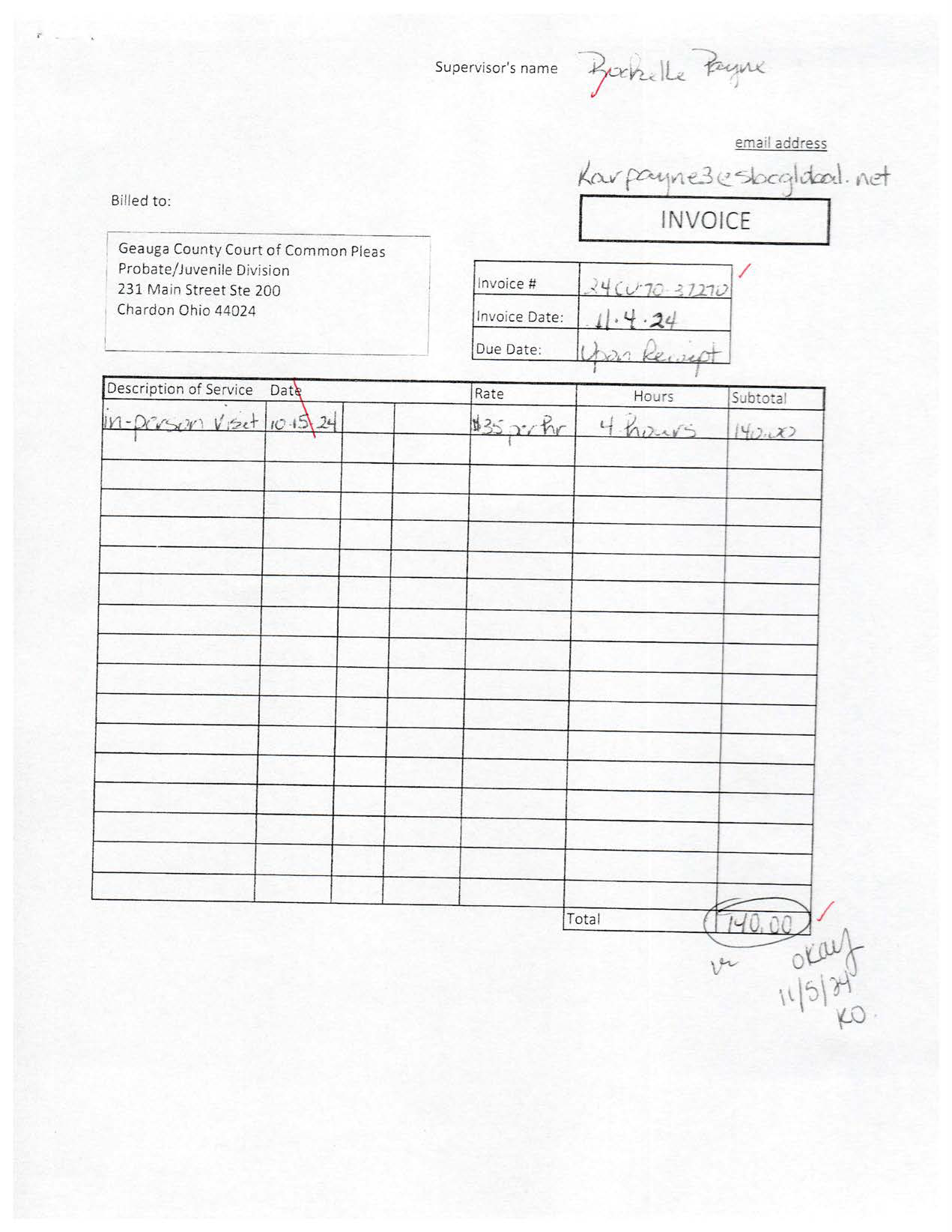 Invoice
