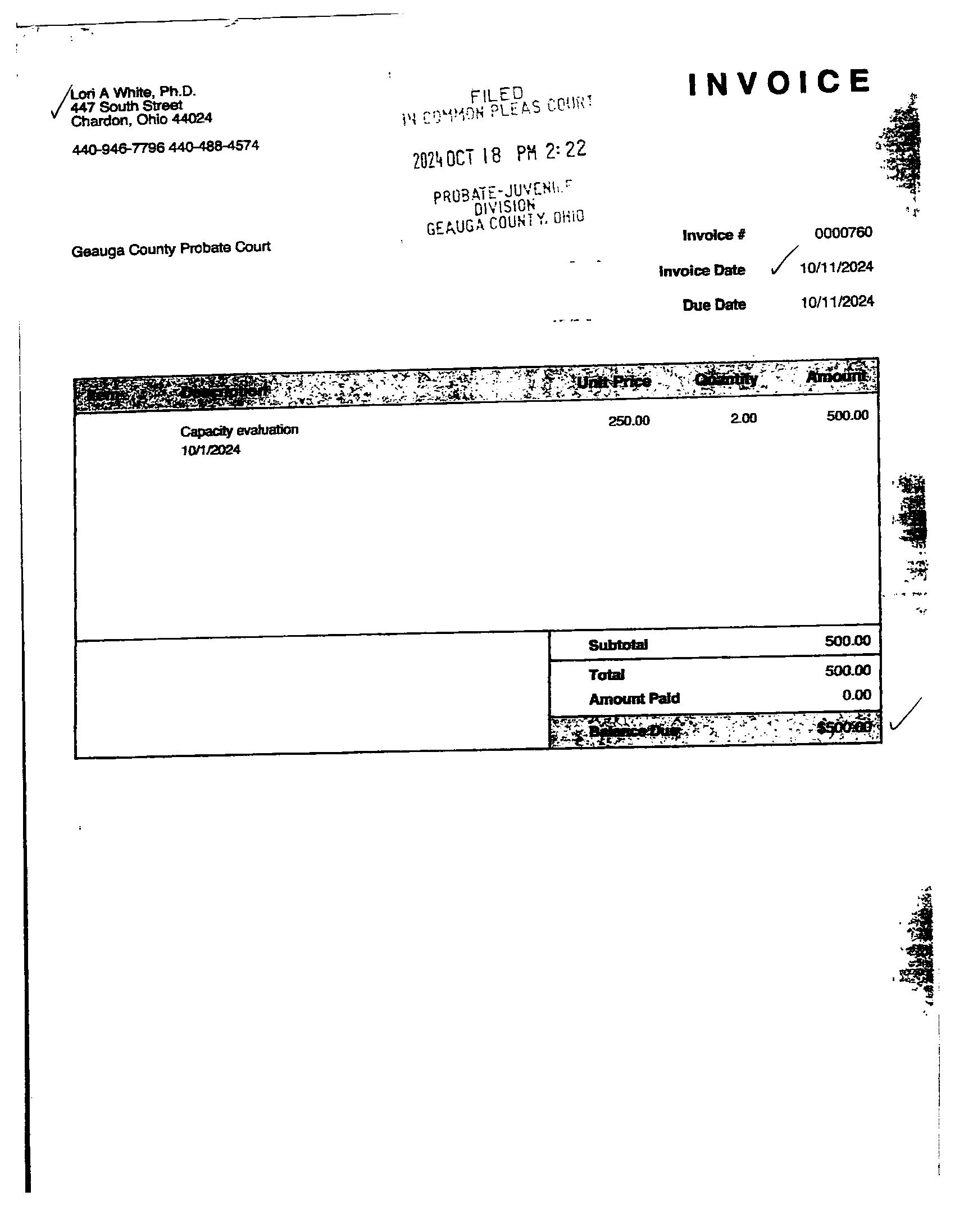Invoice