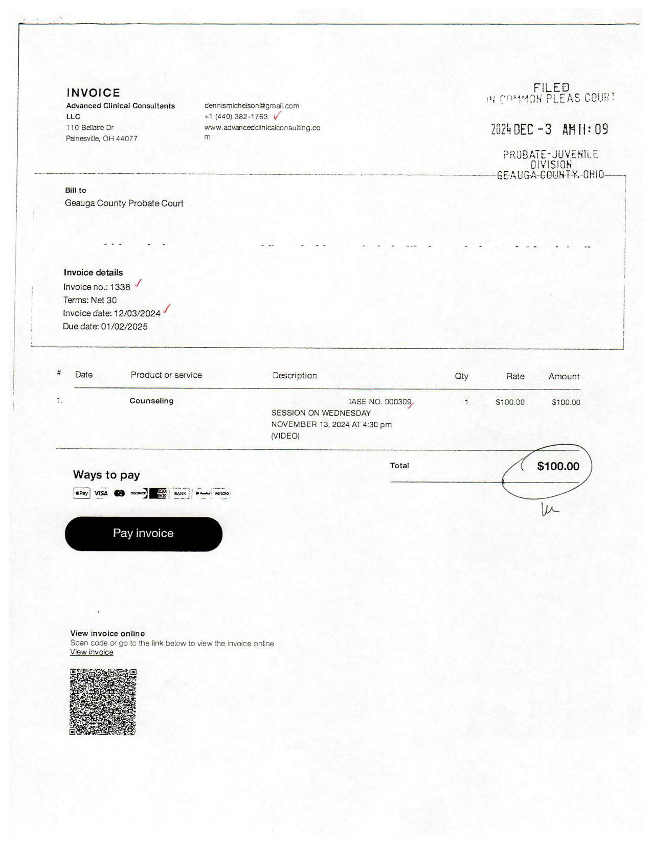 Invoice