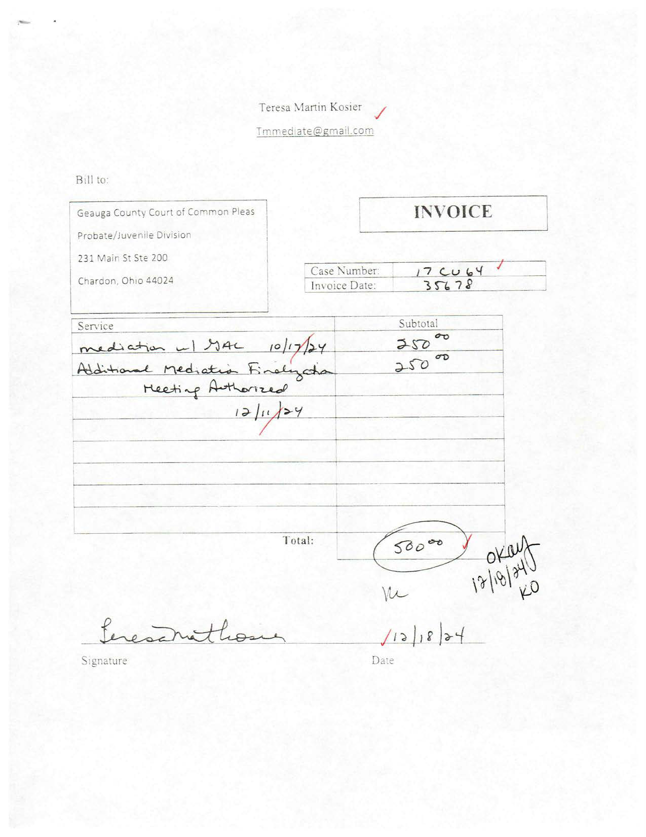Invoice