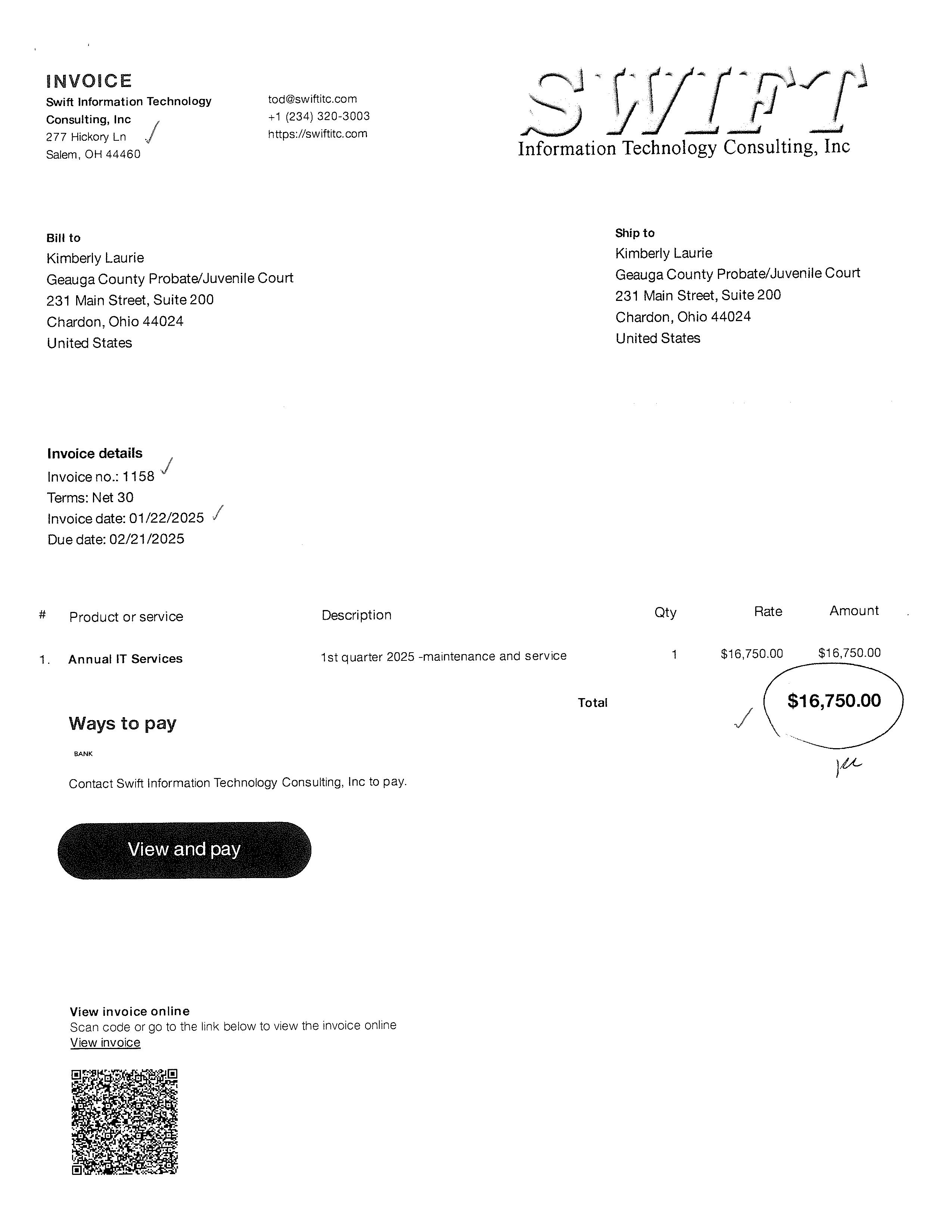 Invoice