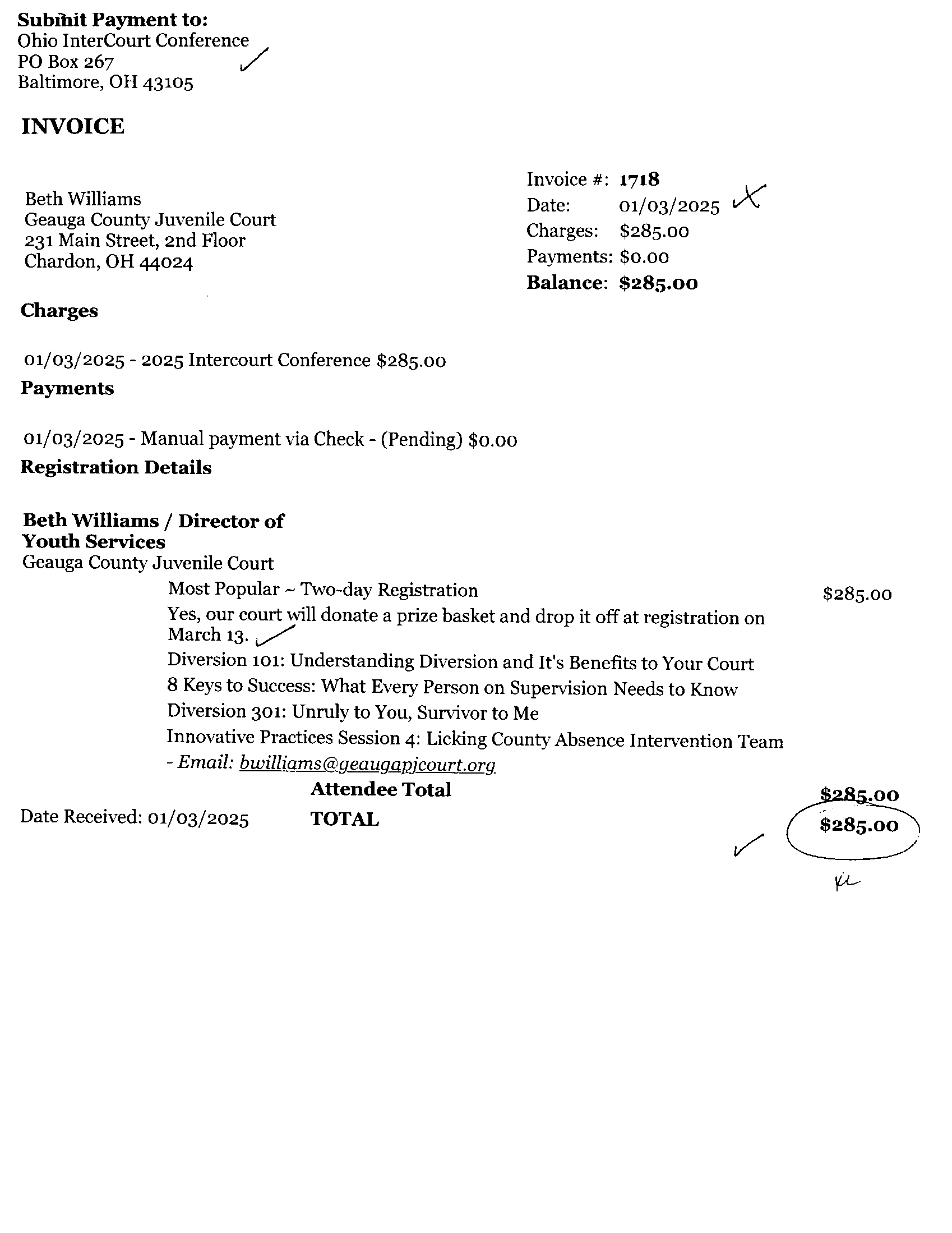 Invoice