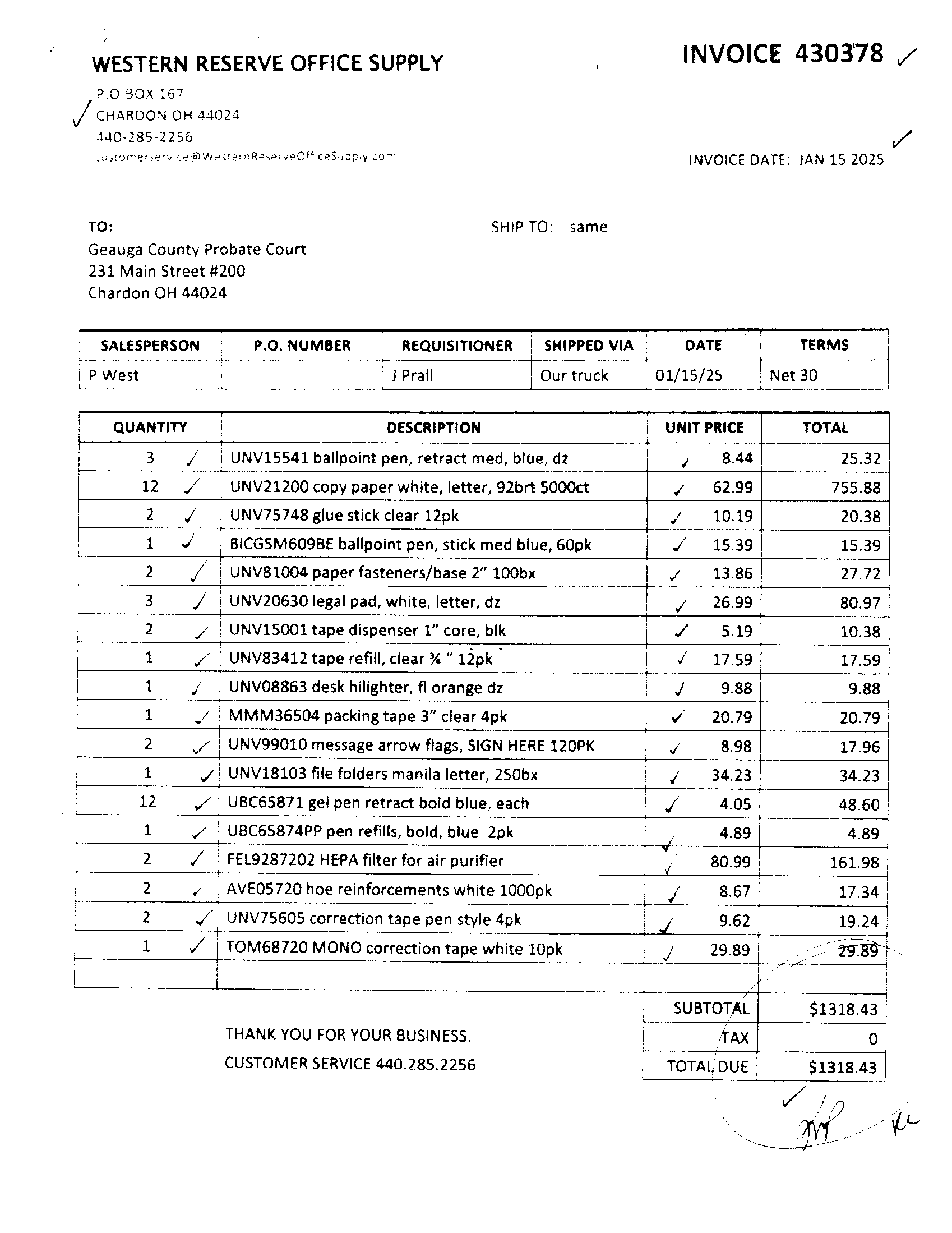 Invoice
