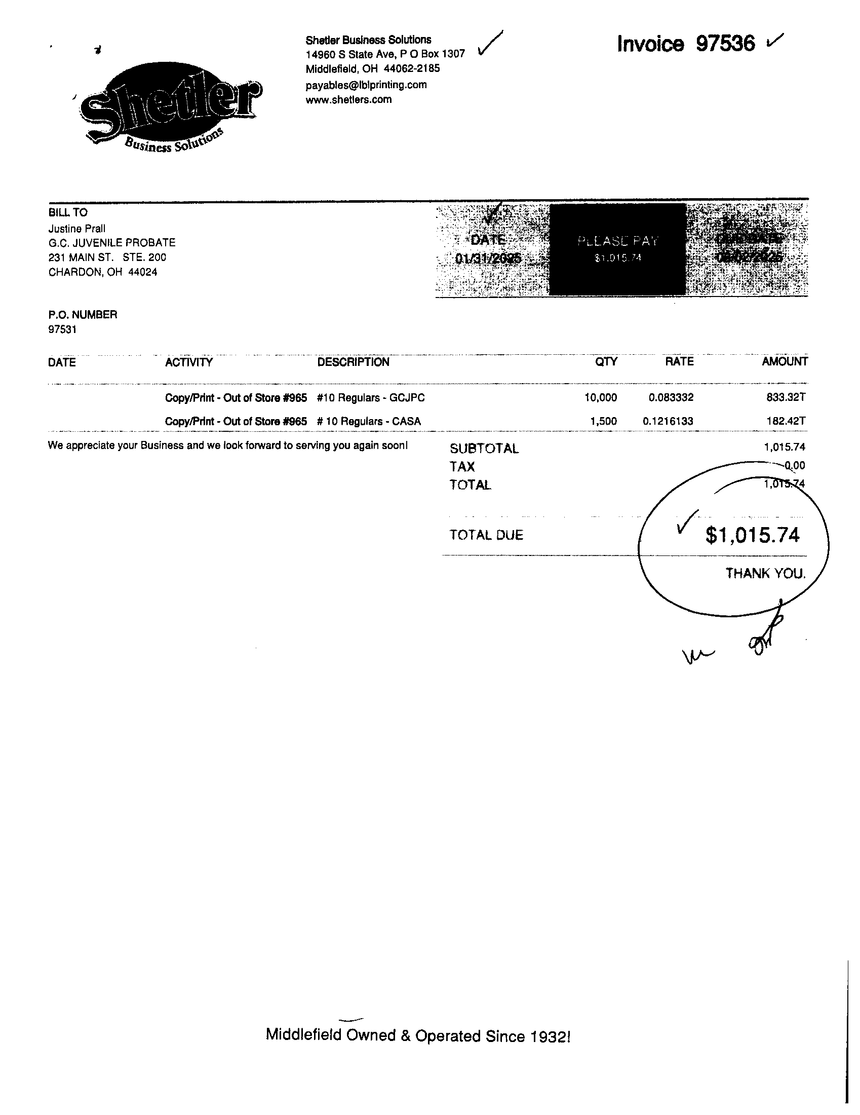Invoice