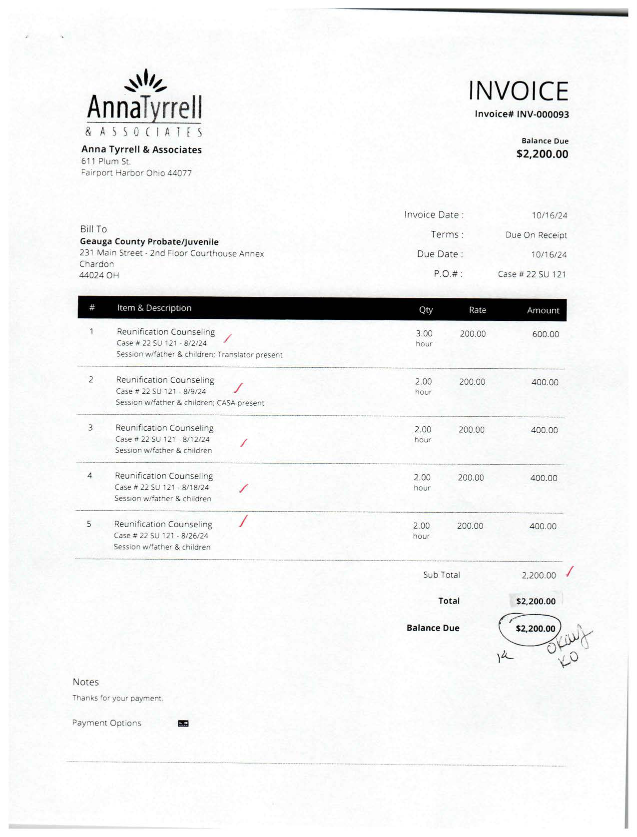 Invoice