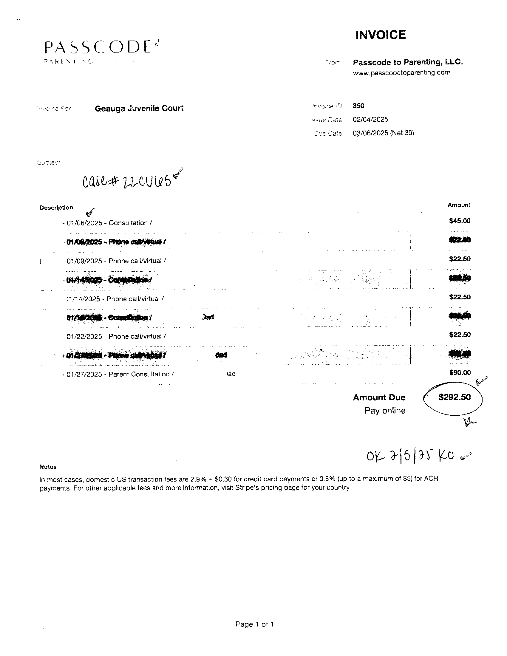 Invoice