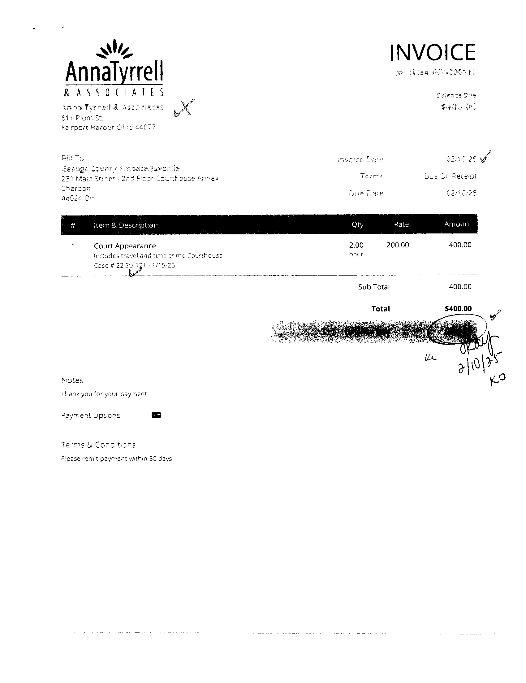 Invoice