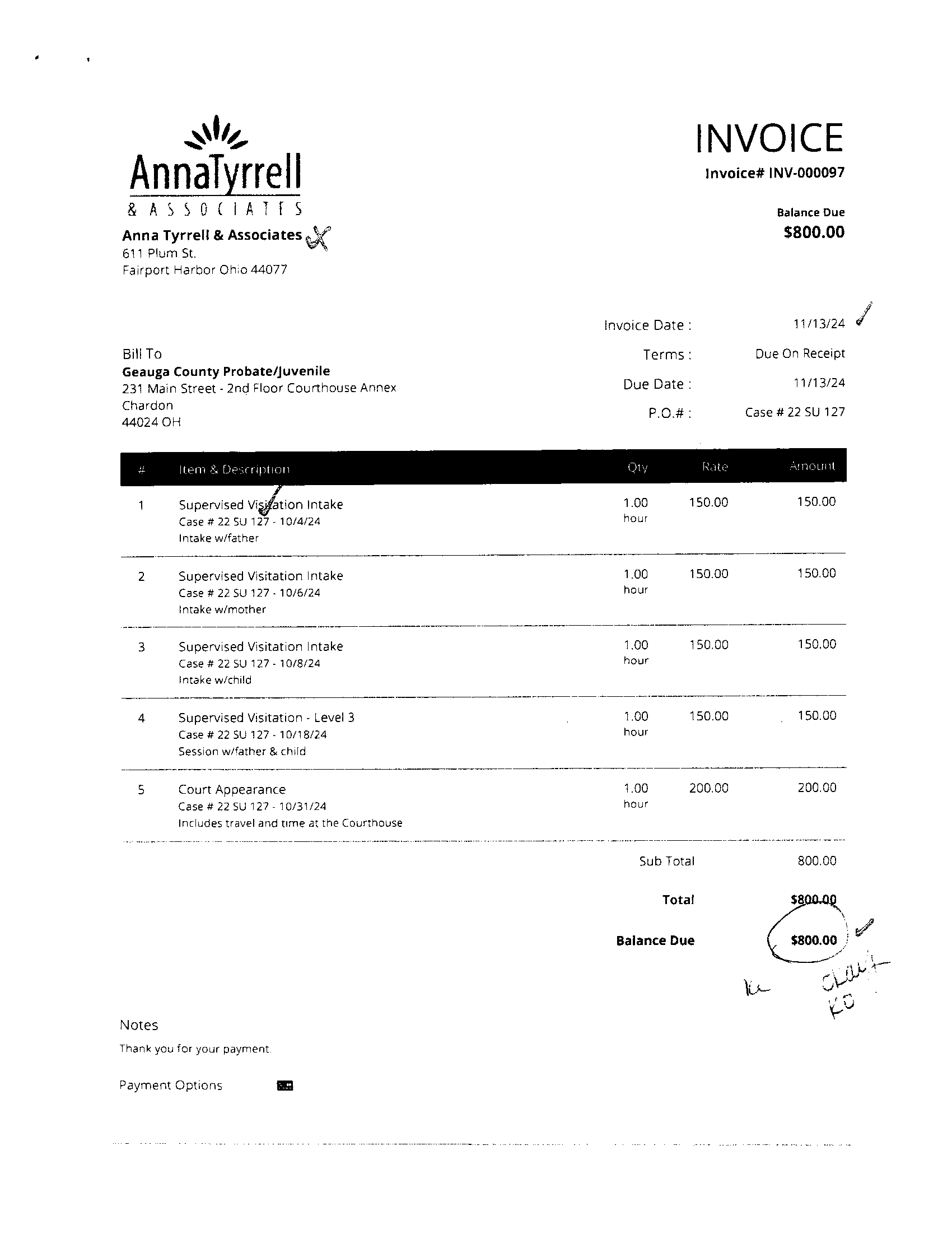 Invoice