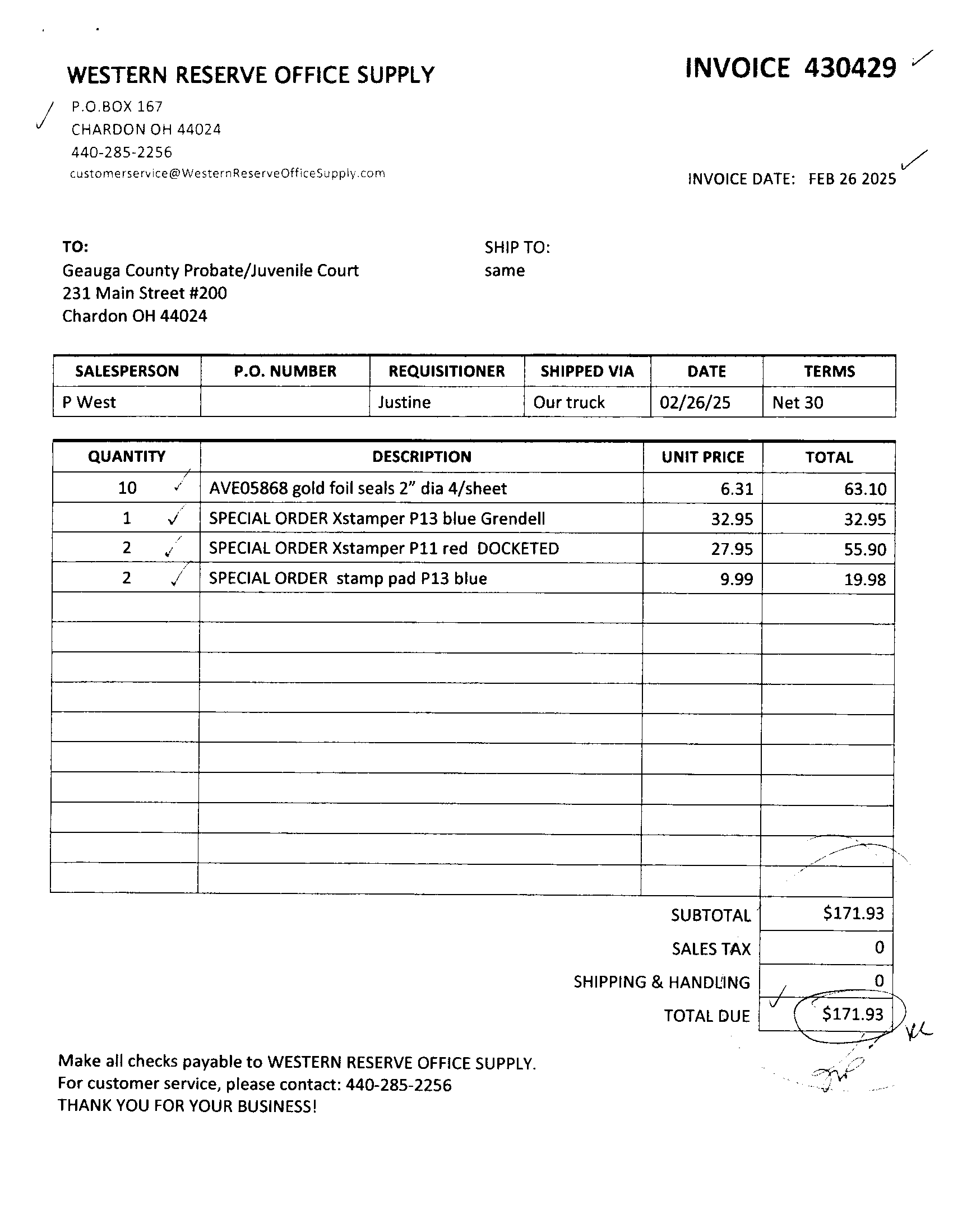 Invoice