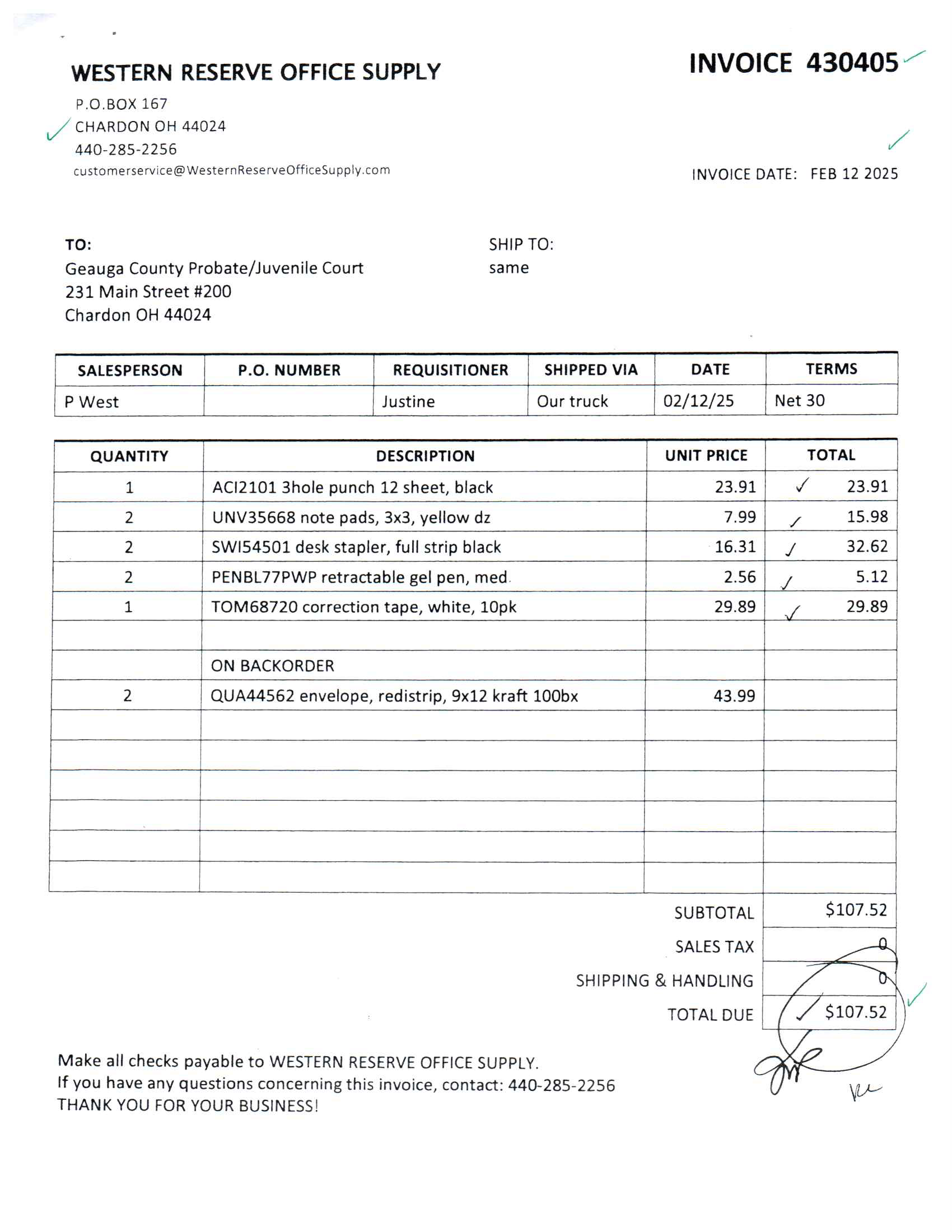 Invoice