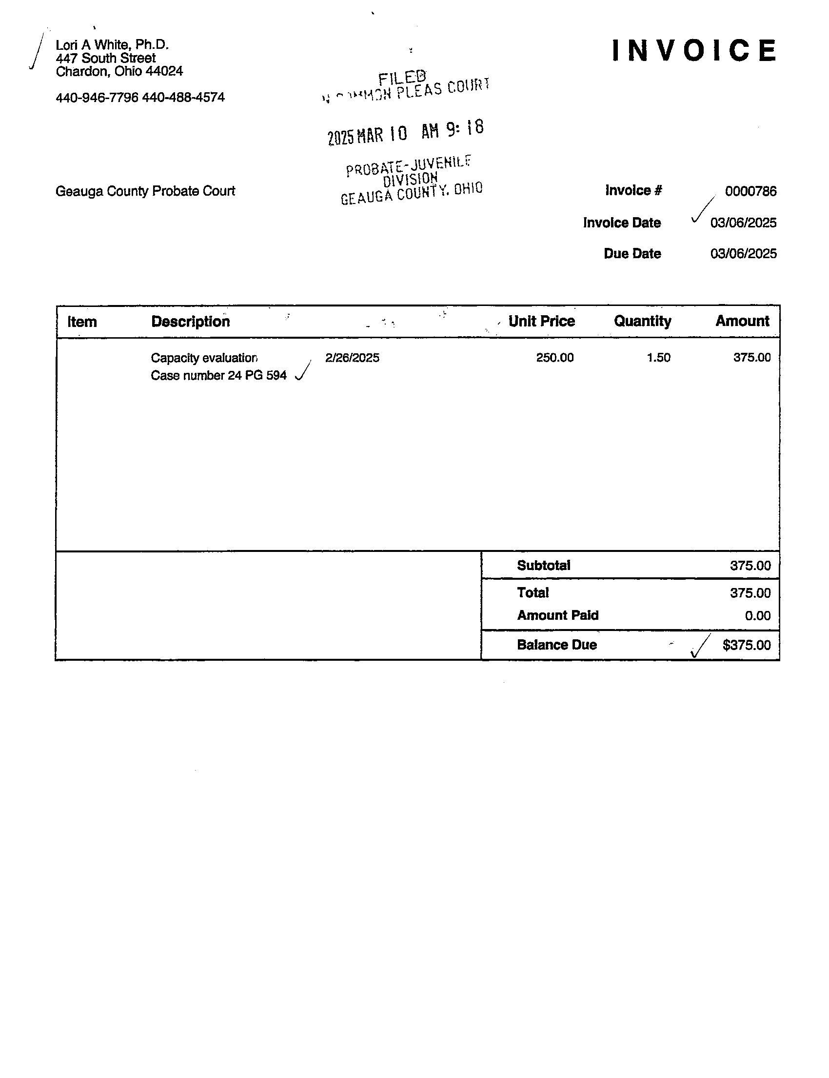 Invoice