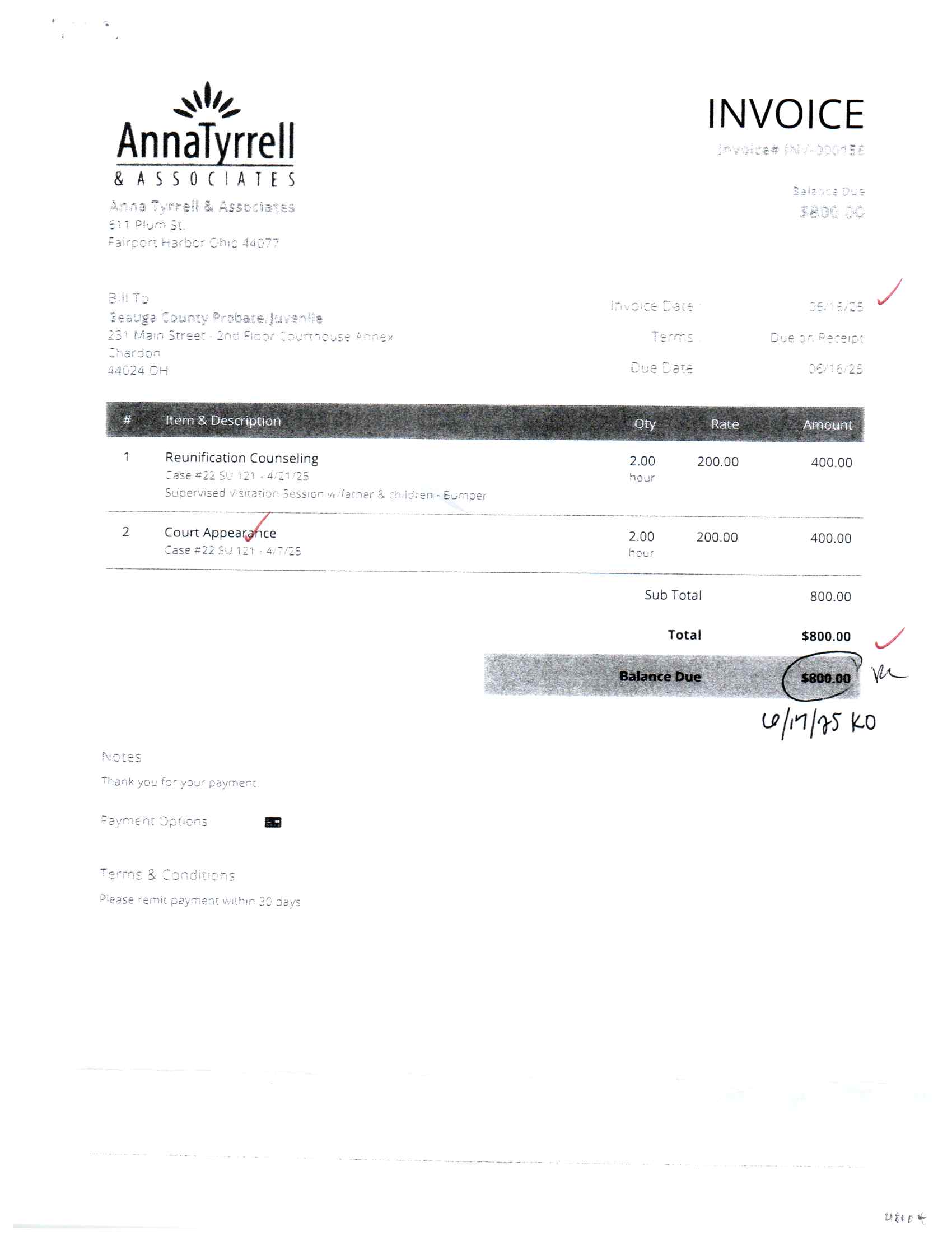 Invoice