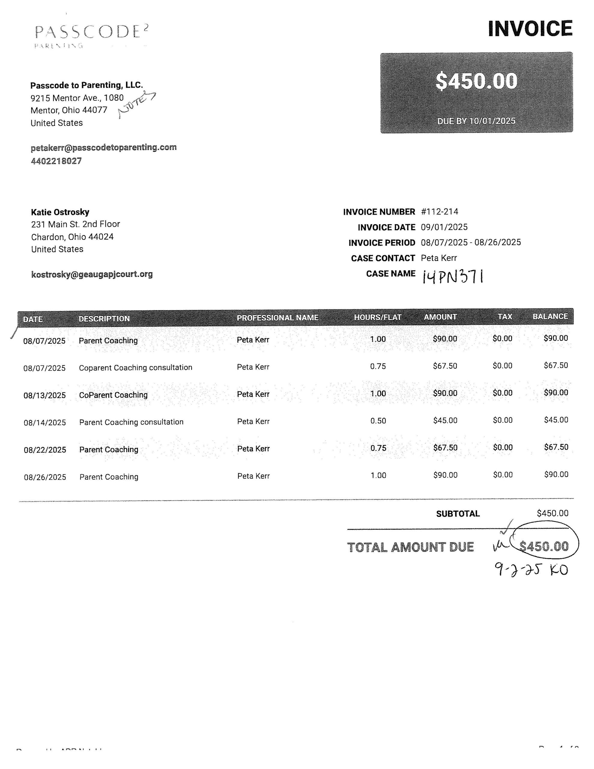 Invoice
