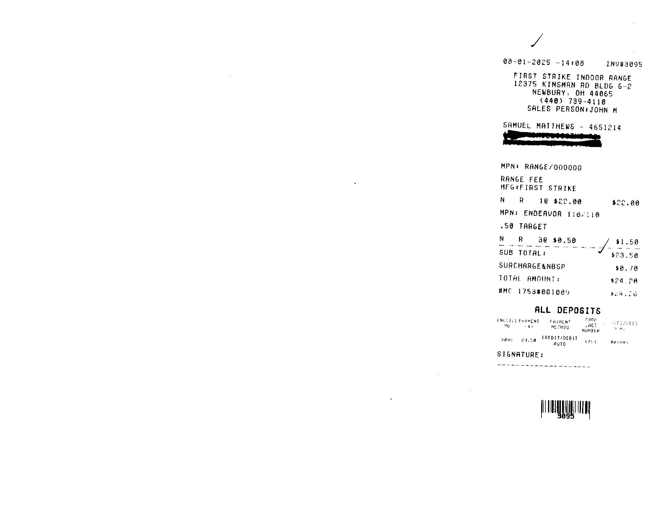 Receipt