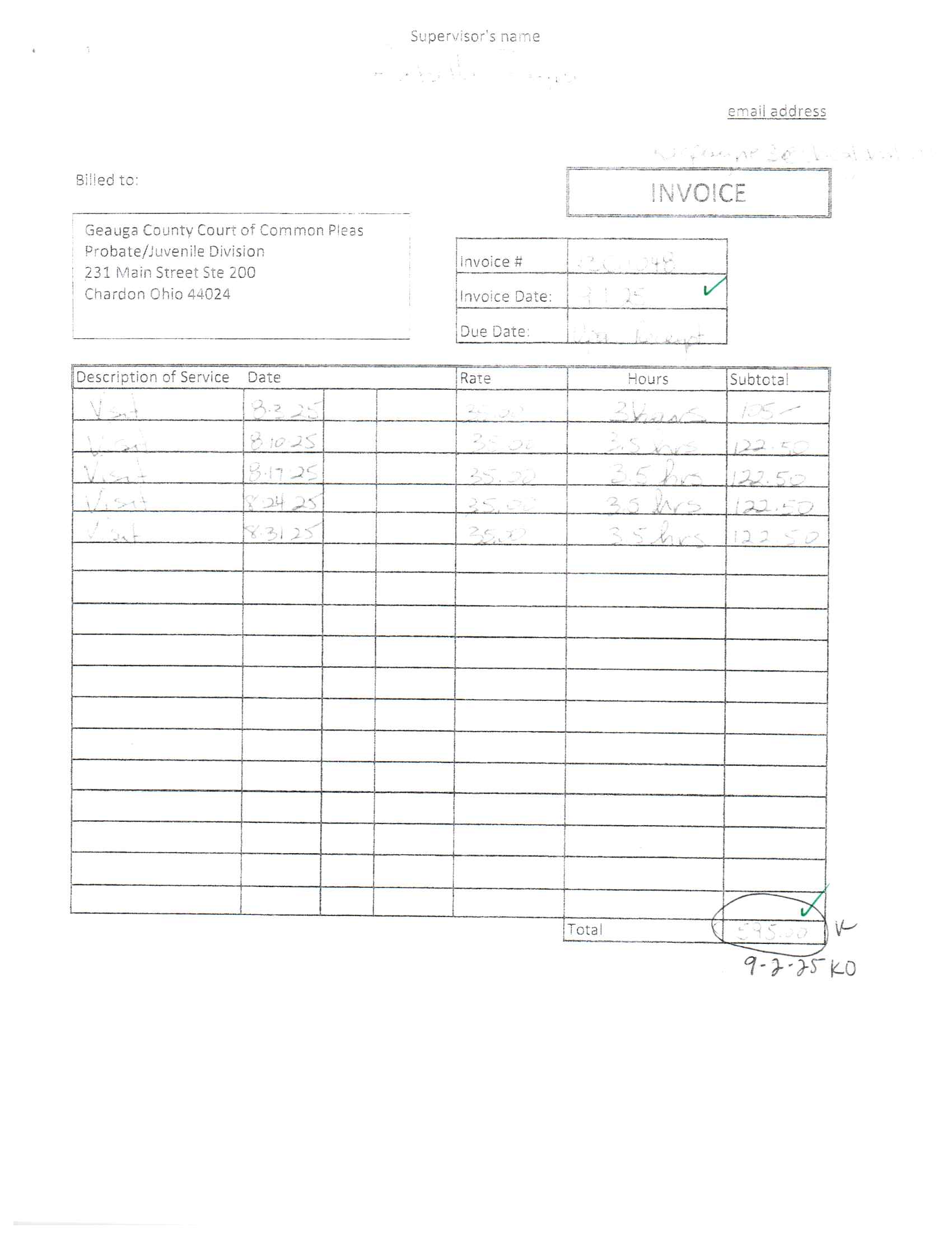 Invoice