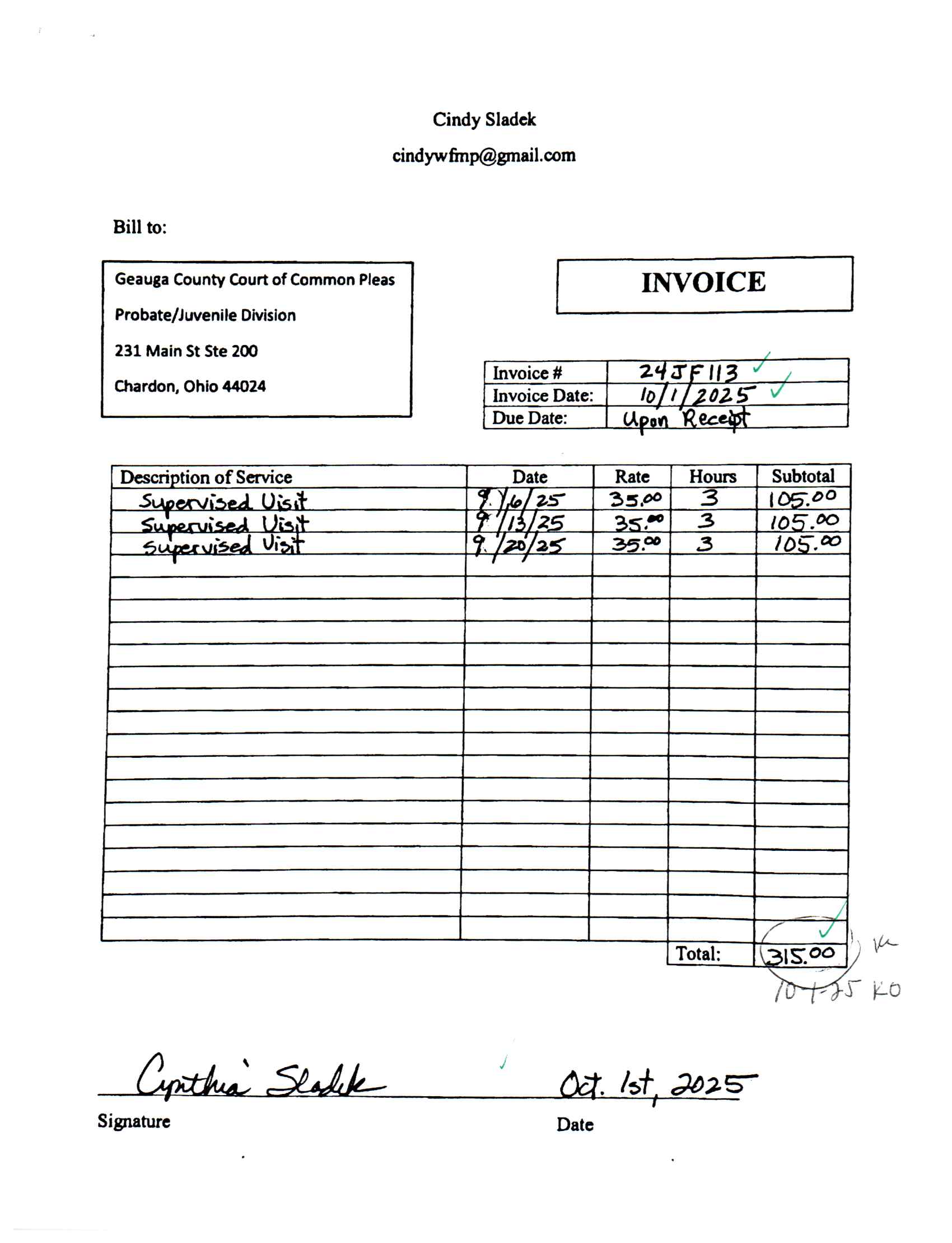 Invoice