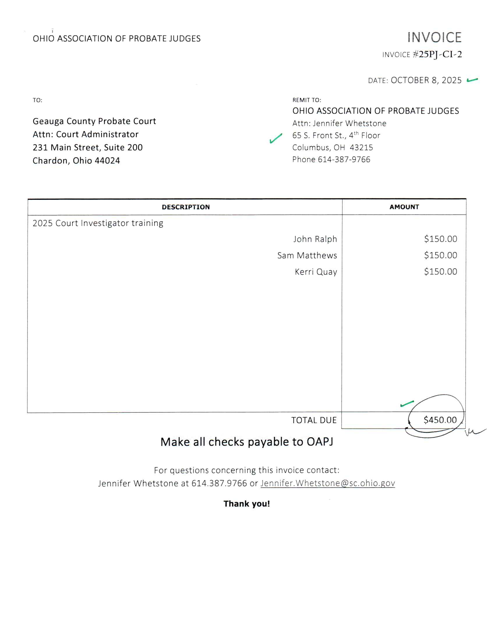 Invoice