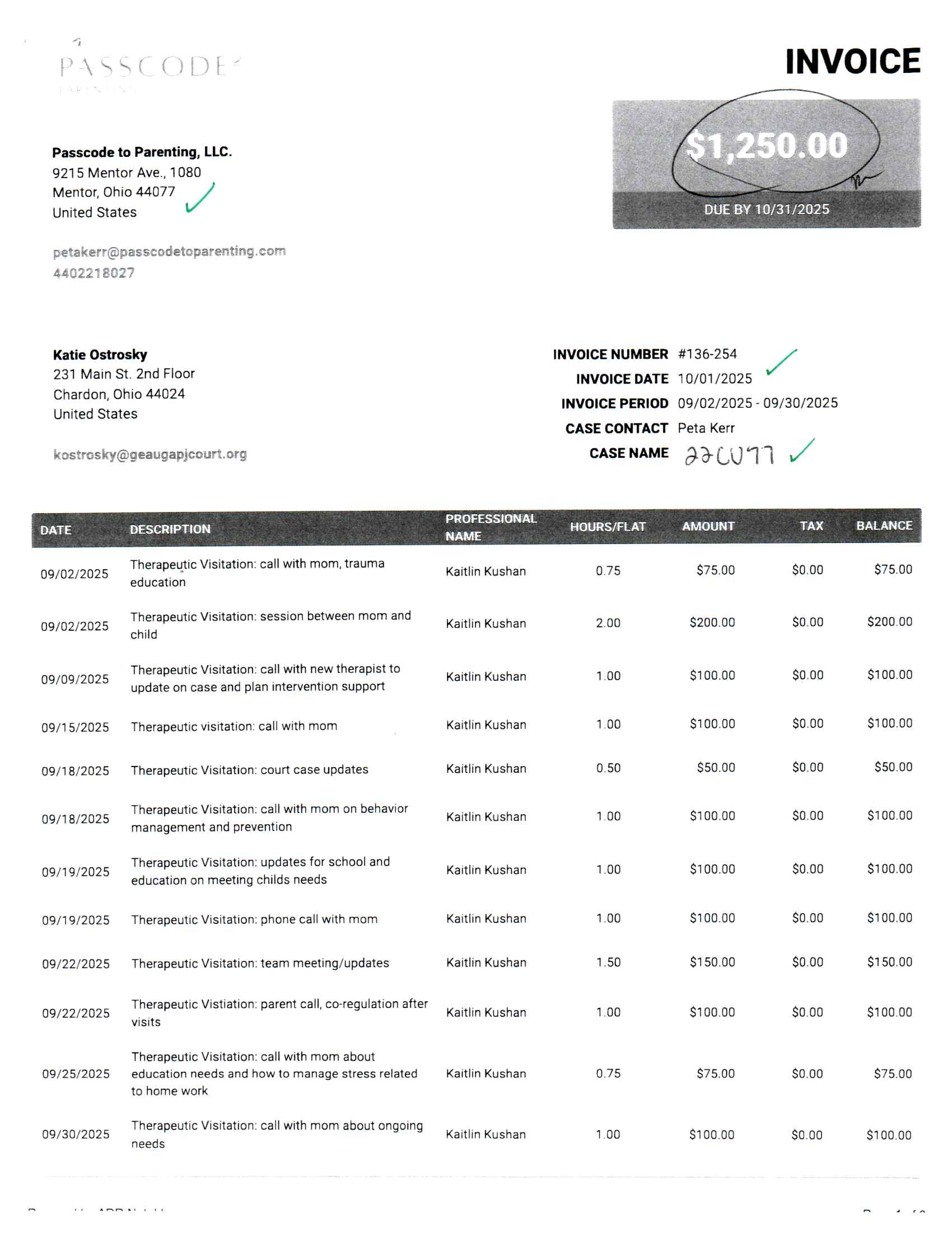 Invoice