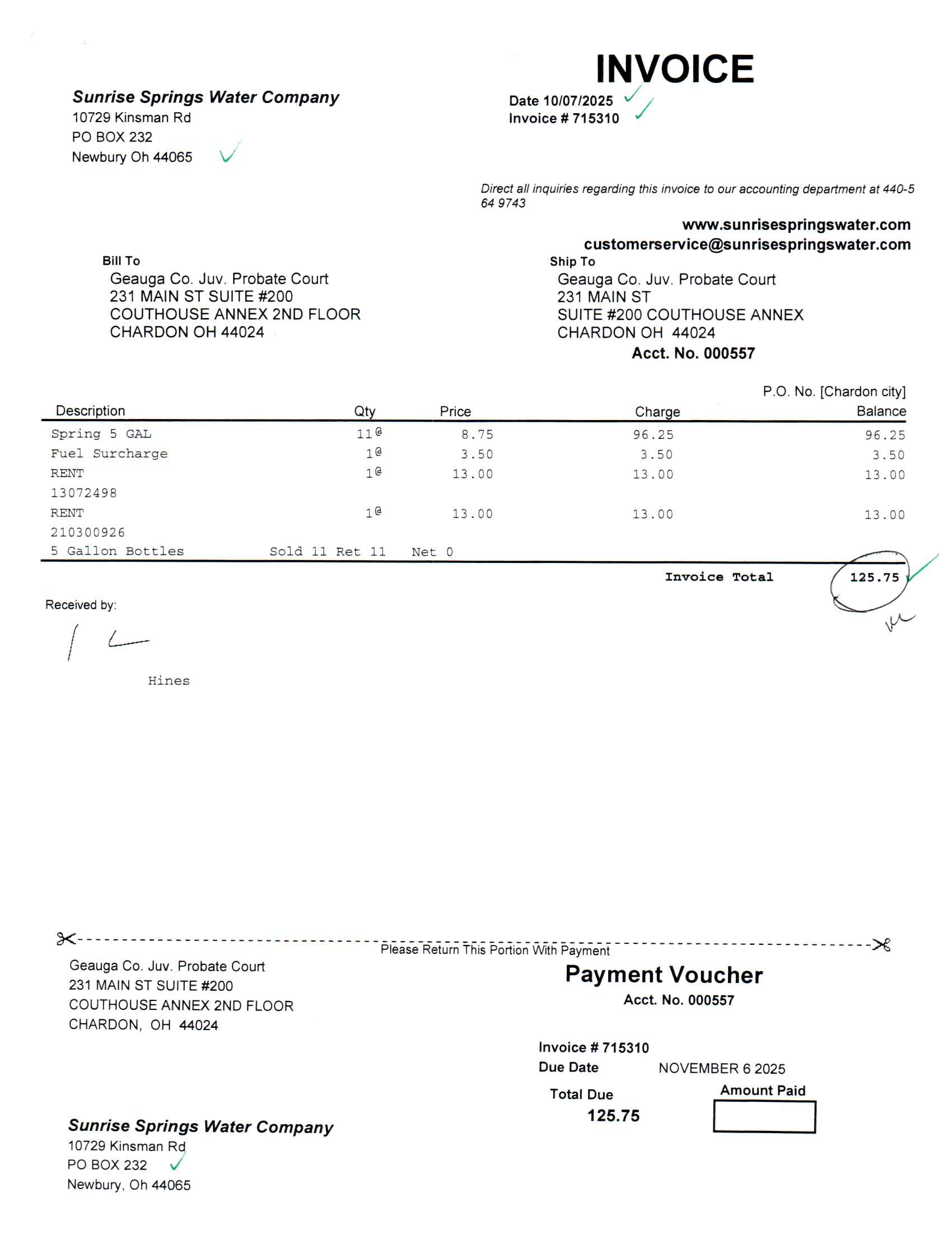 Invoice