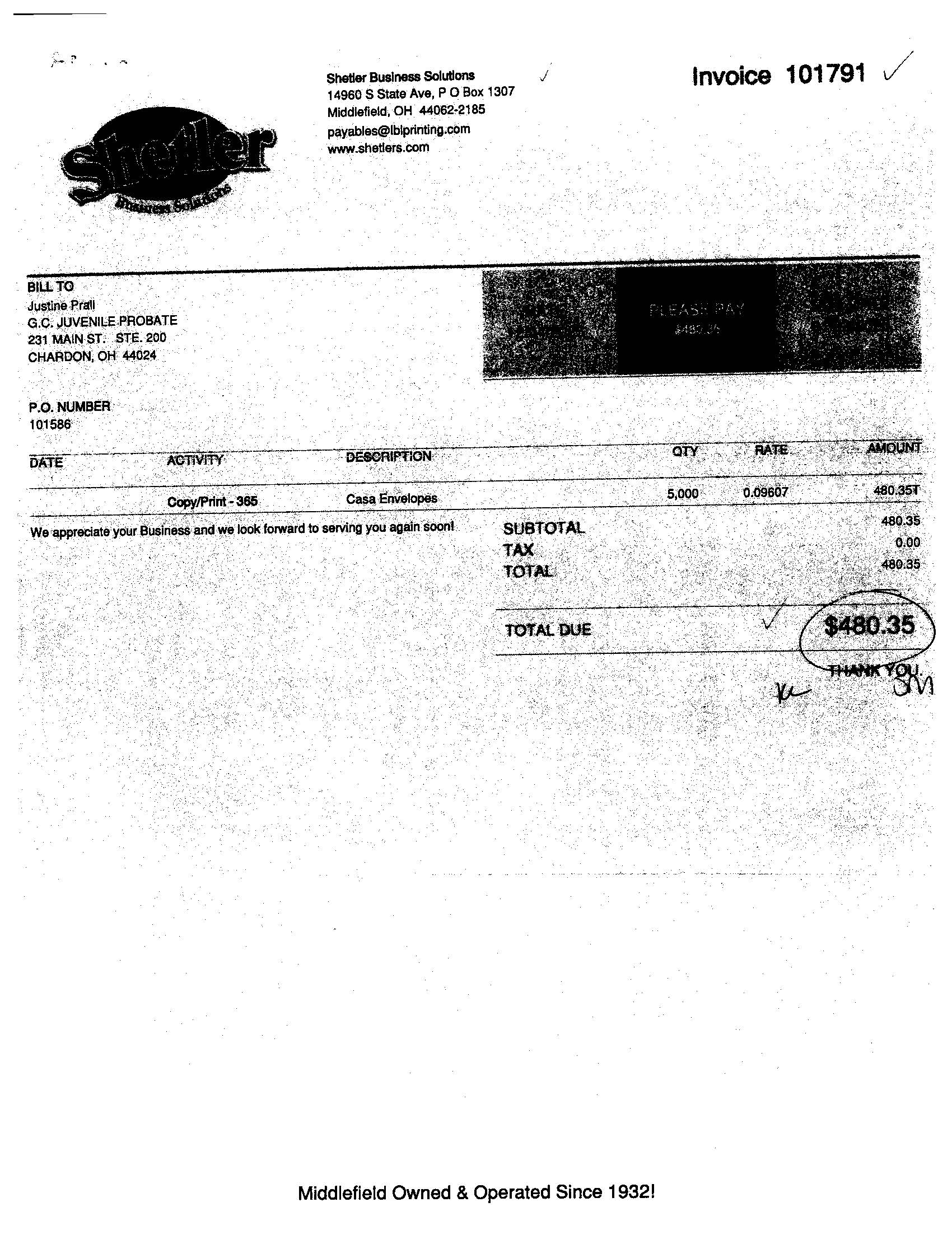 Invoice