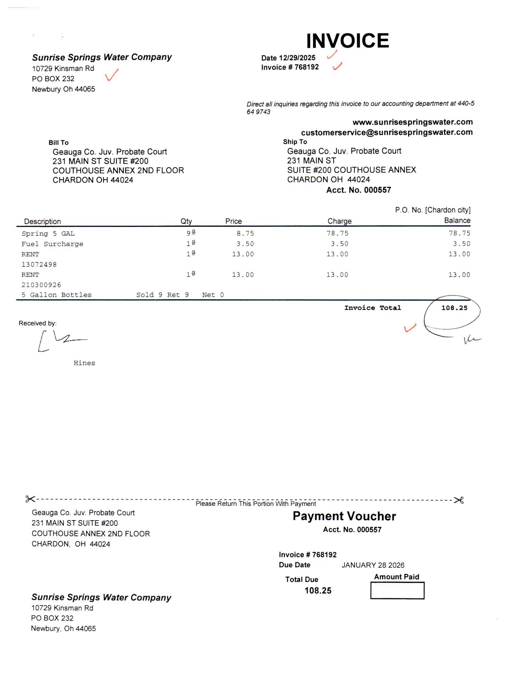 Invoice