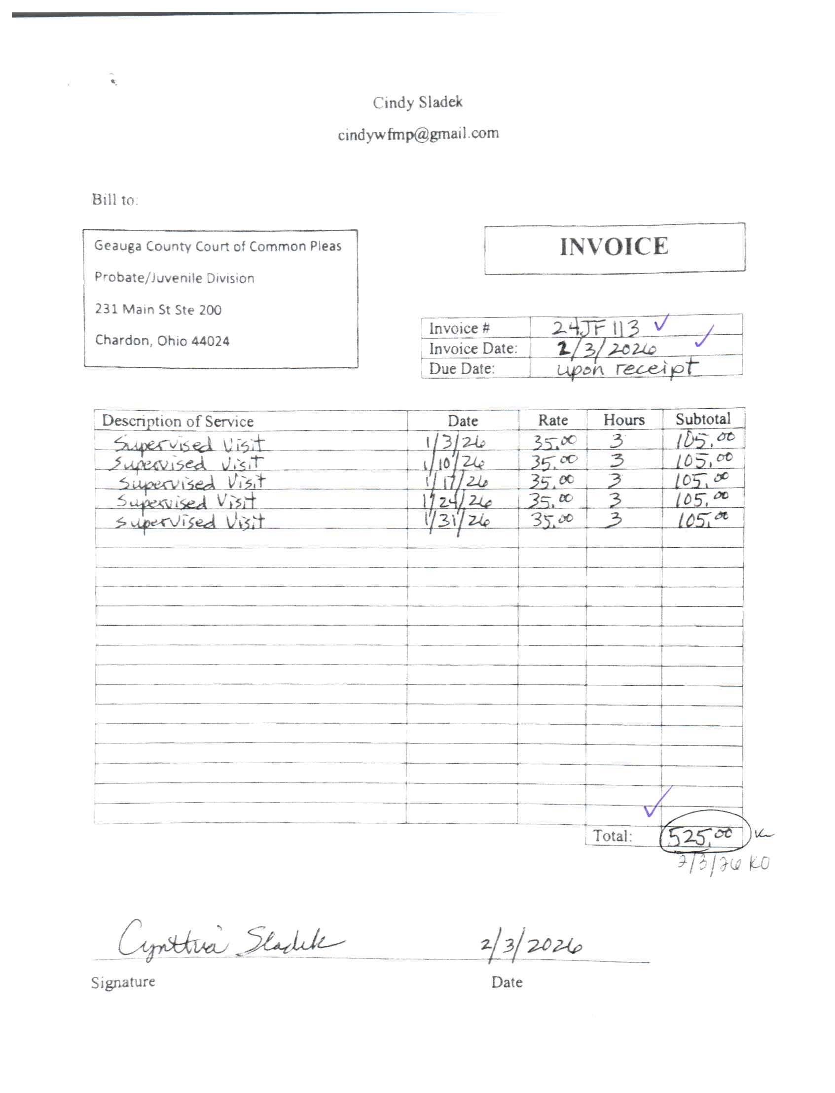 Invoice