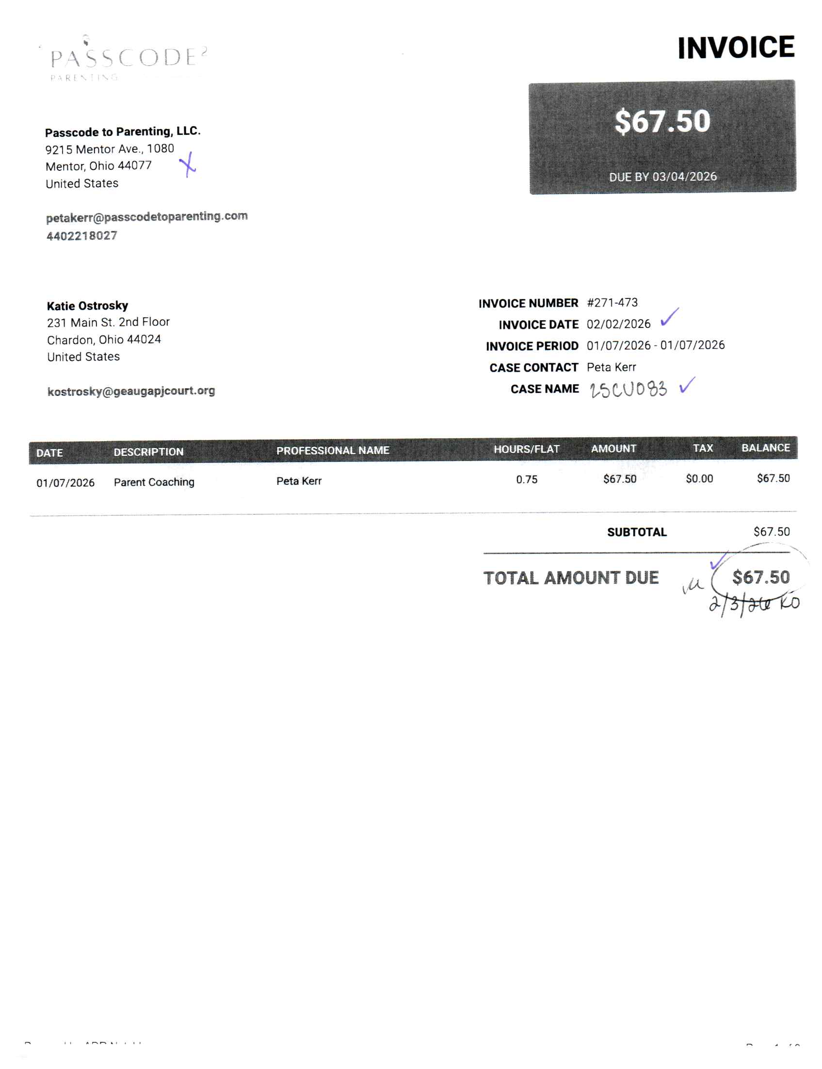 Invoice